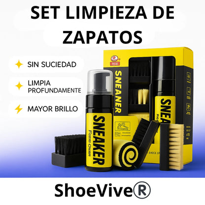 ShoeVive®️|Set Limpieza de Zapatos