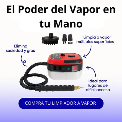Vapure®️|Limpieza Profunda con Vapor Portátil