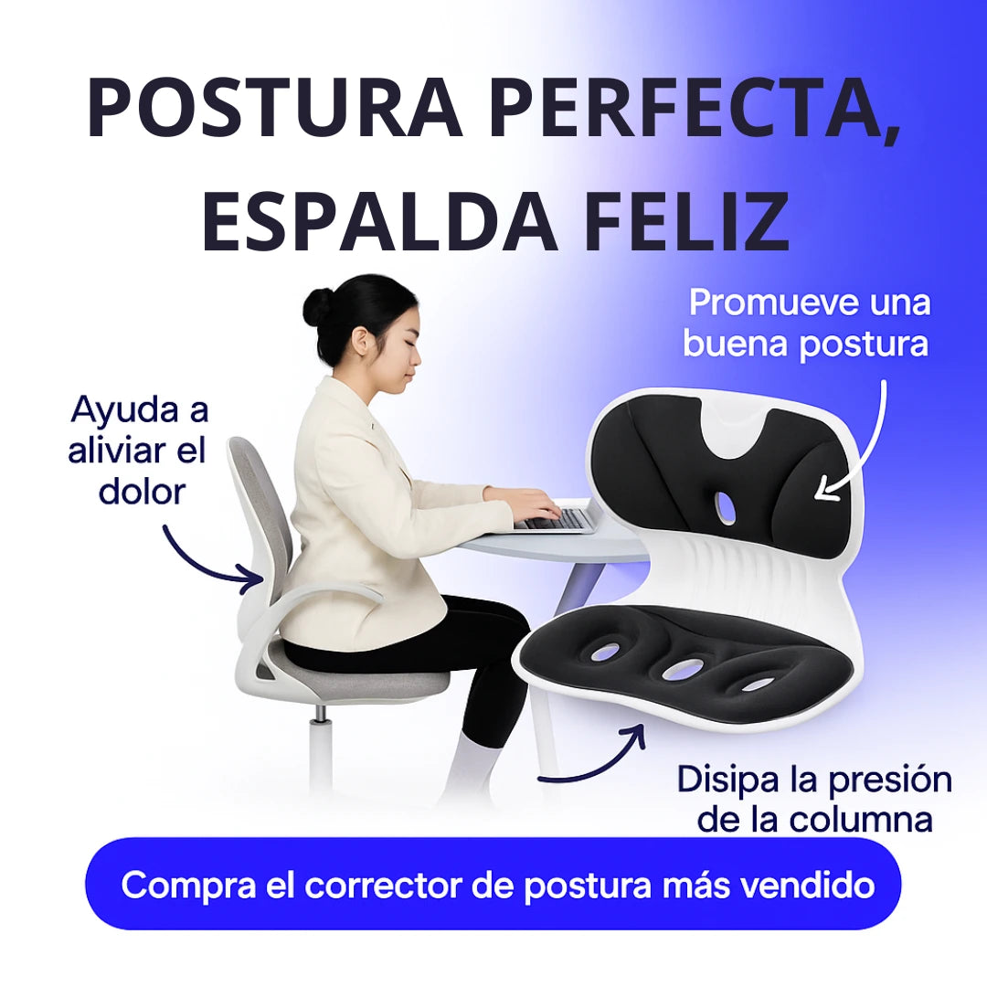SitWell®️|Corrector de postura para sentarse