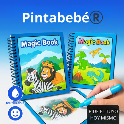 Pintabebé®️|Libro de agua para bebes