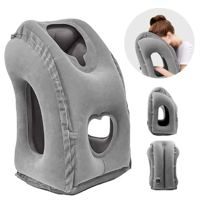 Restloop®️|Cojín Inflable Apoya Cabeza