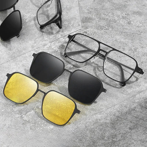 OptiFlex®️|Gafas Magnéticas 3 en 1