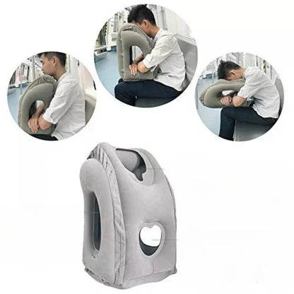 Restloop®️|Cojín Inflable Apoya Cabeza