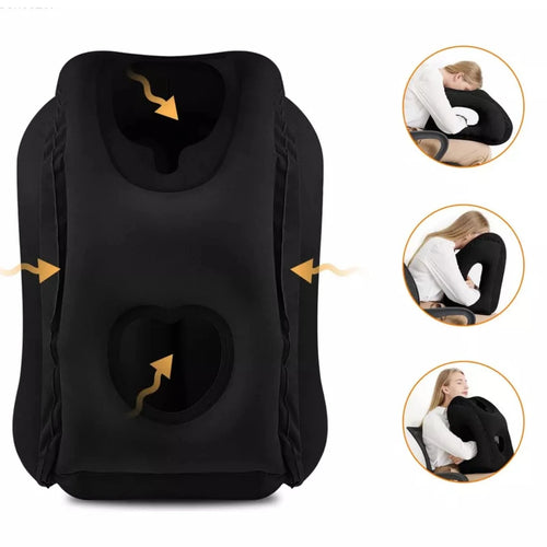 Restloop®️|Cojín Inflable Apoya Cabeza