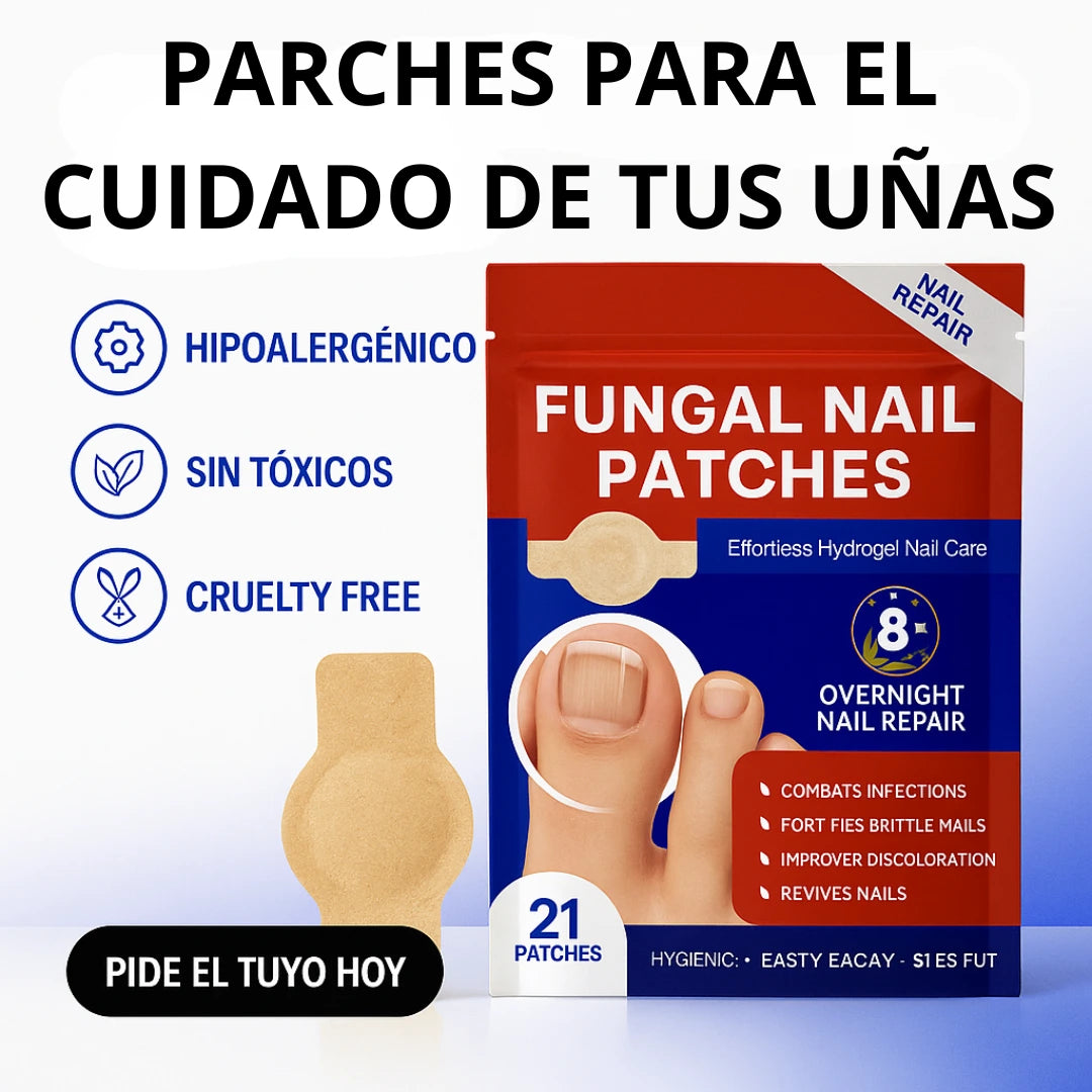 CuraNail®️|Parches para uñas