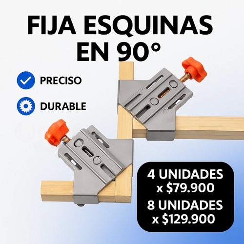 Fixor®️|Abrazaderas de ángulo
