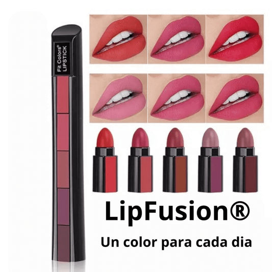 LipFusion®️| 5 Colores en un solo labial