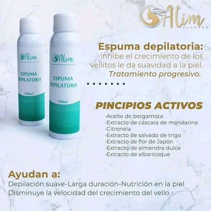 Alim®️| Espuma depilatoria