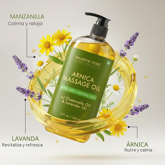Aceite de masaje de árnica